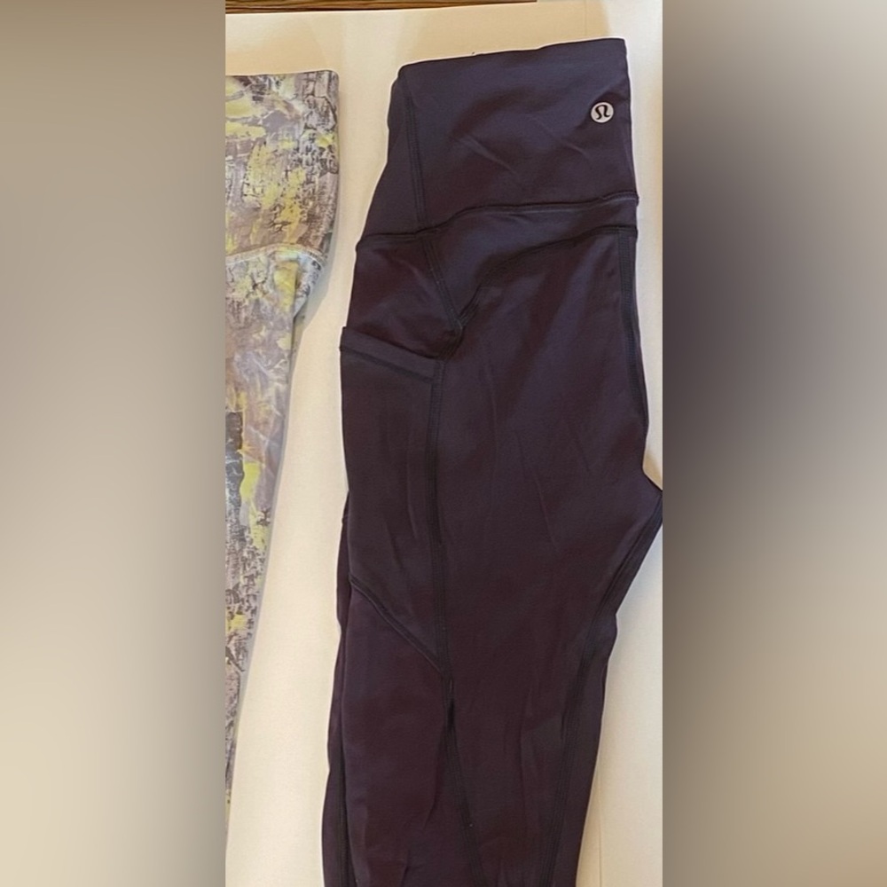 lululemon athletica Dark Purple Leggings